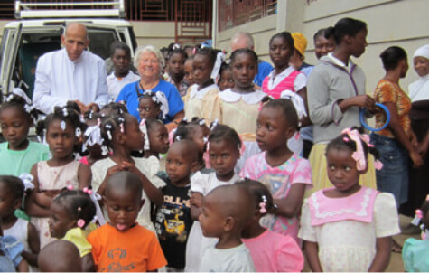 Mission de l’an 2012 pour l’inauguration du nouvel orphelinat reconstruit grâce à vos dons.